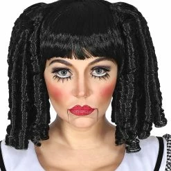 Widmann Doll Wig Halloween Accessories