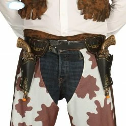 Fiestas Guirca Western Costumes Double Cowboy Guns & Holsters Set
