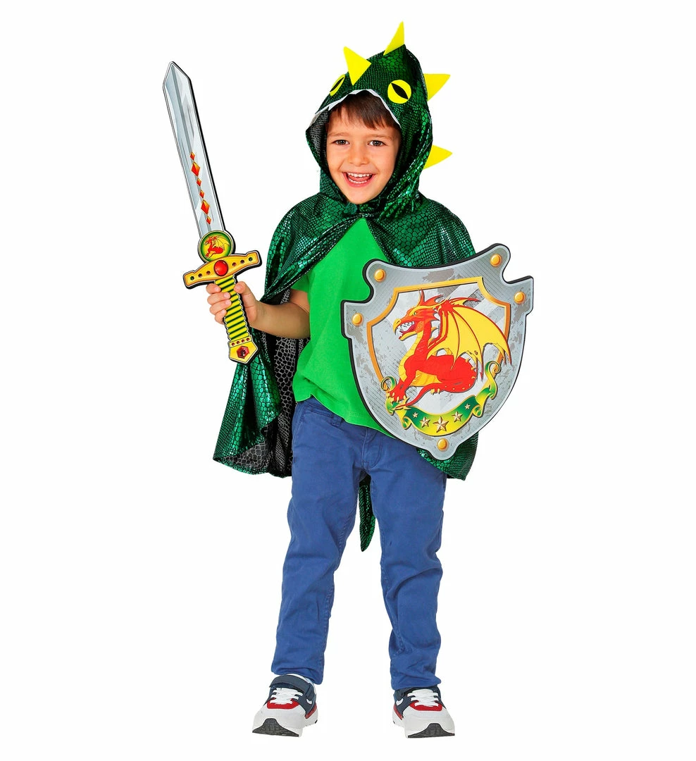 Widmann Medieval, Renaissance & Tudor Costumes Dragon Knight Shield And Sword Set Child's