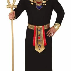 Fiestas Guirca Egyptian, Roman & Greek Egyptian Pharaoh Costume Black