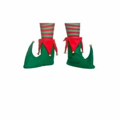 Wicked Elf Shoes Green And Red Christmas Accessories