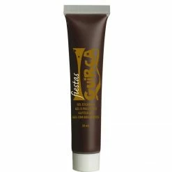 Fiestas Guirca Costume Accessories Face Paint Brown Makeup Tube 20ml