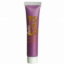 Fiestas Guirca Face Paint Lilac Makeup Tube 20ml
