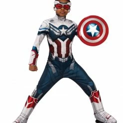 Rubies Falcon And The Winter Soldier Deluxe Captain America Boy's Costume Superhero & Villiain