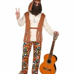 Widmann Decades And History Far Out Dude Hippie Costume