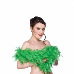 Wicked 1920's Feather Boa - Emerald Green