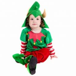 Fiestas Guirca Christmas Costumes Festive Elf Toddler Costume
