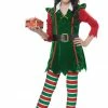 California Costumes Festive Elf Girl Costume Christmas Costumes