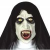 Fiestas Guirca Halloween Accessories Film Nun Mask