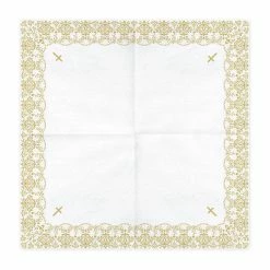 Partydecor First Communion Ornament Napkins Pack Of 20
