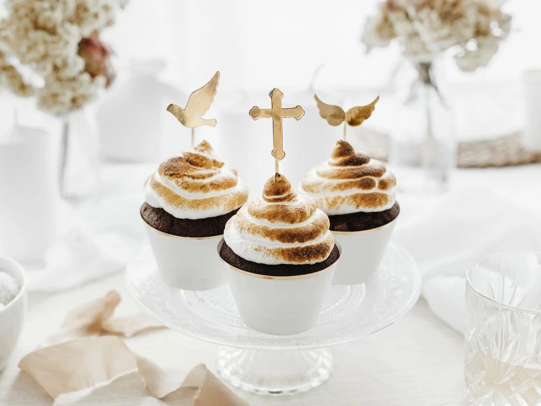 Partydecor First Communion Cupcake Toppers