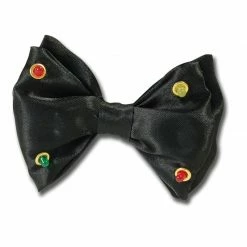 Bristol Costume Accessories Flashing Bow Tie Red Or Black