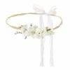 Partydecor Flower Crown White 18cm