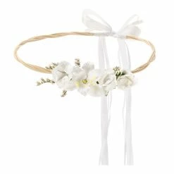 Partydecor Flower Crown White 18cm