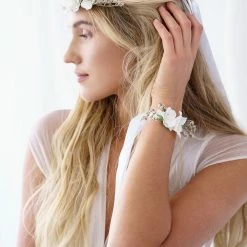 Partydecor Flower Crown White 18cm