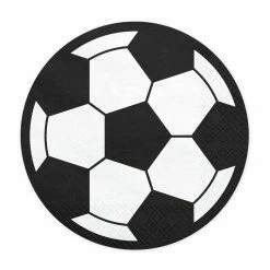 Partydecor Football Paper Napkins 30cm