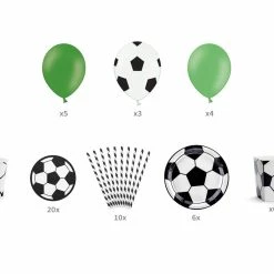 Partydecor Football Party Decoration KIt Party Supplies