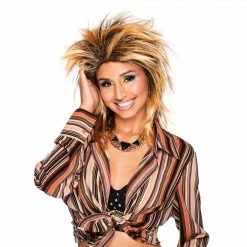 Bristol Wigs Foxy Rocker Tina Gold Wig