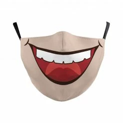 My Fancy Dress Halloween Accessories Funny Big Mouth Face Mask