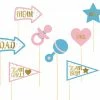 Partydecor Gender Reveal Photo Props And Frame Party Supplies