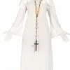 Fiestas Guirca Halloween Ghost Nun Costume