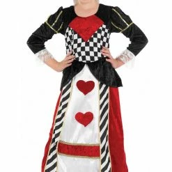 Funshack Fairytale Costumes Girls Queen Of Hearts Fancy Dress Costume