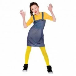 My Fancy Dress Mischievous Worker Costume - Girls