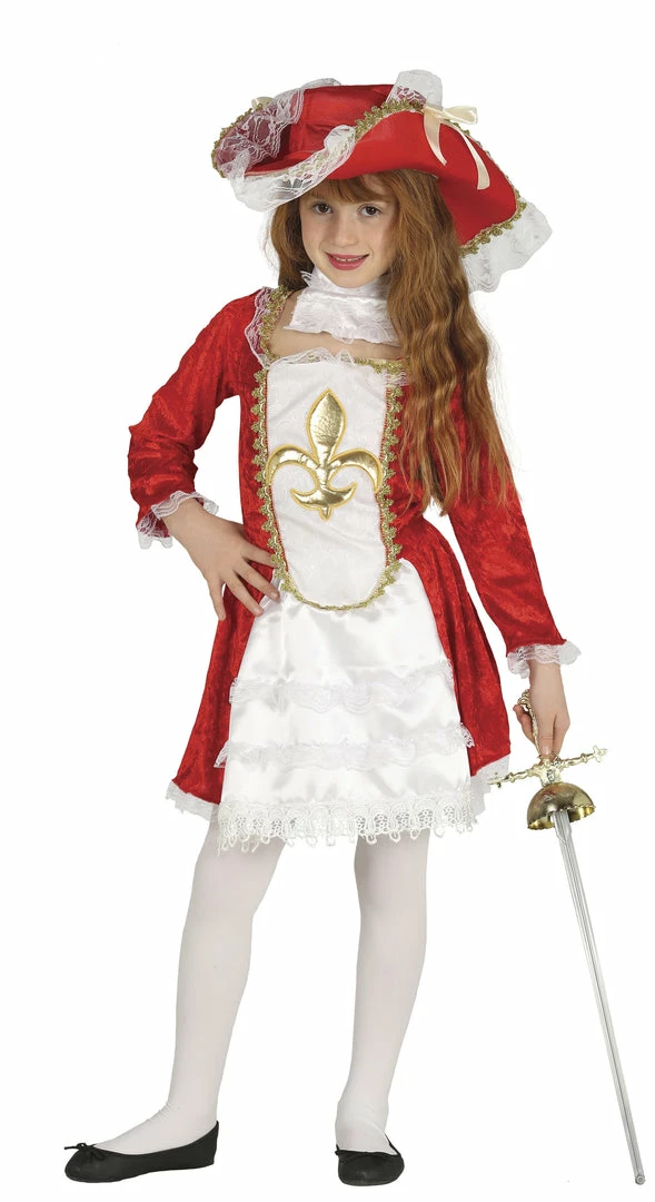 Fiestas Guirca Musketeer Girl Costume