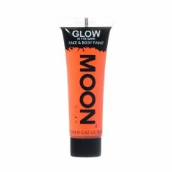 Moonglow Moon Glow In The Dark Paint Orange 12ml Costume Accessories