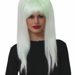 Fiestas Guirca Wigs Glow In The Dark Blonde Wig