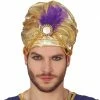 Fiestas Guirca Gold Turban Headpiece