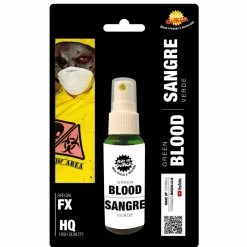 Widmann Halloween Green Blood Spray