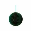 Talking Tables Christmas Gift And Decoration Ideas Green Glitter Honeycomb Decoration 30cm