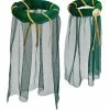 Widmann Green Medieval Headdress With Veil Medieval, Renaissance & Tudor Costumes
