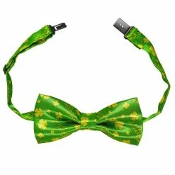 Widmann Green Satin St Patricks Day Bow Tie