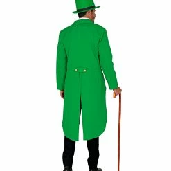 Widmann St Patrick's Day Costumes Green Tailcoat Jacket Men's