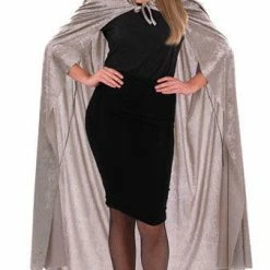My Fancy Dress Grey Hooded Cape
