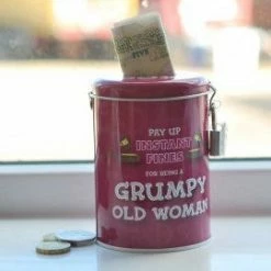 My Fancy Dress Grumpy Old Woman Instant Fines Tin