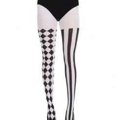 Bristol Harlequin Tights Ladies Clown & Circus