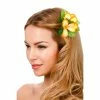 Wicked Hawaii Flower Hair Clip - Orange