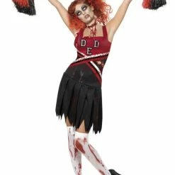 Smiffy's High School Horror Cheerleader Costume Halloween