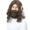 Bristol 1960's Hippy Jesus Wig And Beard Set