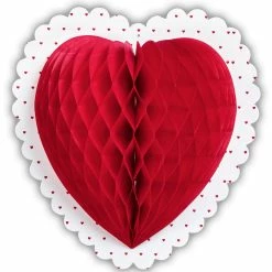 Widmann Honeycomb Heart Decoration