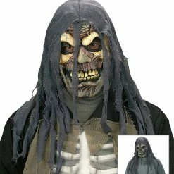 Widmann Halloween Accessories Hooded Zombie Mask Child's