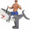 Fiestas Guirca Inflatable Ride On Shark Costume
