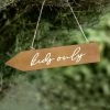 Partydecor Kids Only Wooden Signpost