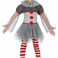 Fiestas Guirca Killer Clown Costume Girl Halloween