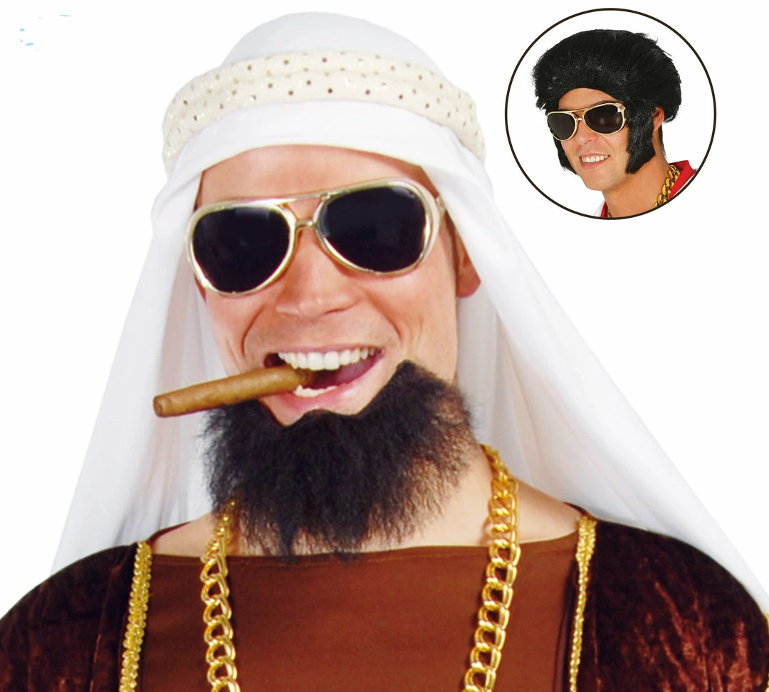 Fiestas Guirca King Of Rock Elvis Or Arab Glasses 1950's