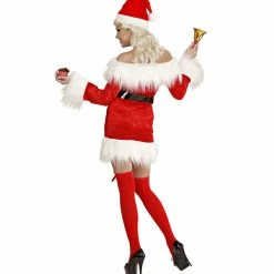 Widmann Fur Trim Velvet Santas Helper Costume Christmas Costumes