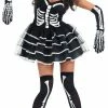 Funshack Skeleton Tutu Dress Costume